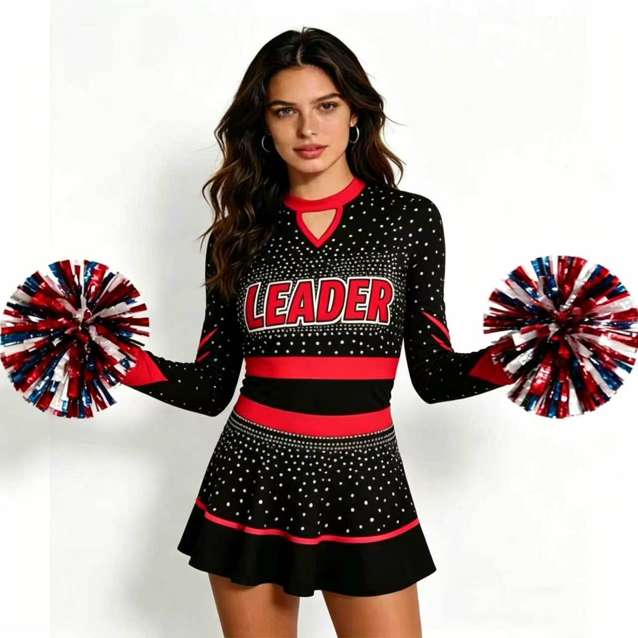 Costume da Cheerleader con Str - Women'S Red Formal Wear recensione e prezzo