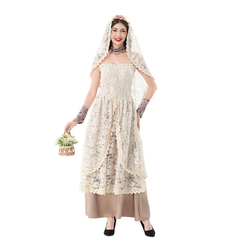 Abito lungo vintage in pizzo p - Lace Dress recensione e prezzo