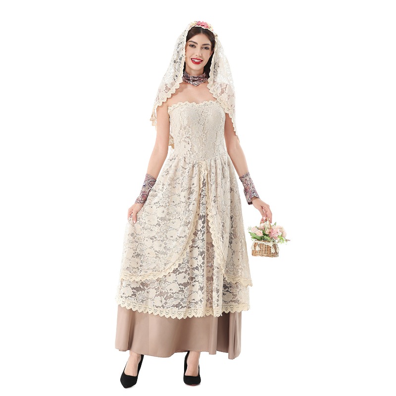 Abito lungo vintage in pizzo p - Lace Dress recensione e prezzo