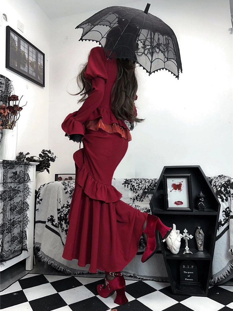 Abito vintage rosso primaveril - Women'S Red Formal Wear recensione e prezzo