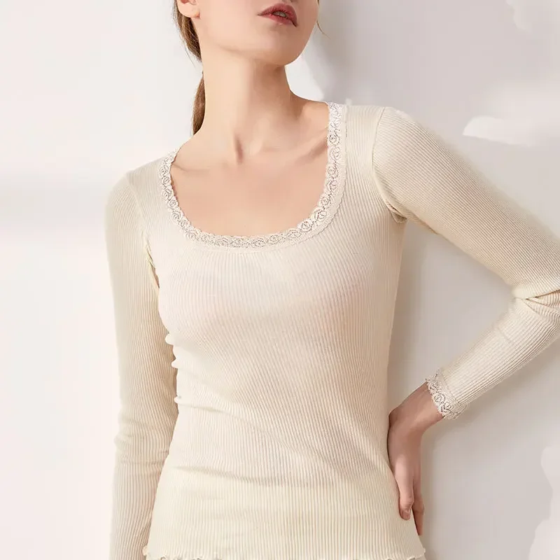 Intimo caldo da donna in seta  - Silk Blouse recensione e prezzo